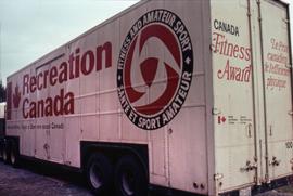 Recreation Canada semi trailer