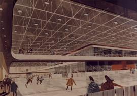 Artistic rendering of ice rink