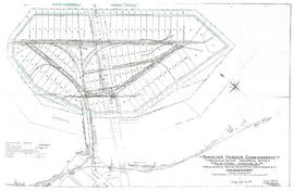 "Granville Island Industrial Sites, False Creek, Vancouver, B.C.: Plan showing sewers, water...