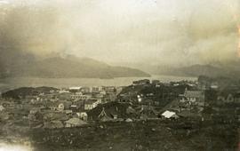 Overlooking the city and harbour of Prince Rupert