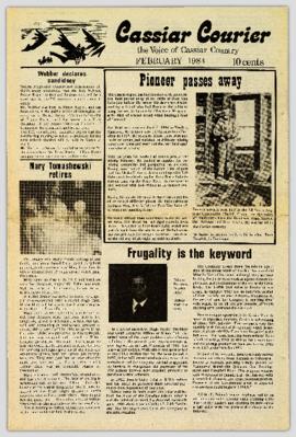 Cassiar Courier - February 1984
