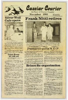 Cassiar Courier - November 1985