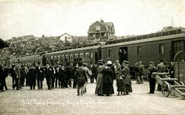 First train leaving Prince Rupert