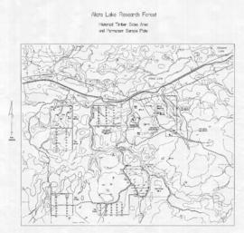 Aleza Lake Research Forest Historical Timber Sales Area and Permanent Sample Plots