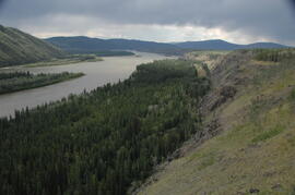 East of Camp 1, facing west down the Yukon River