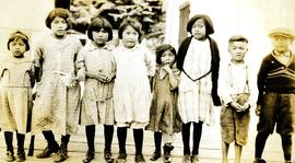 Eight indigenous children