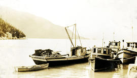 Seine fishing boats, including the "Kitwanga"