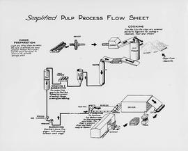 Simplified Pulp Process Flow Sheet