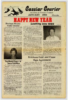 Cassiar Courier - January 1985