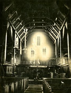 Interior view of unidentified church building
