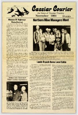 Cassiar Courier - November 1984