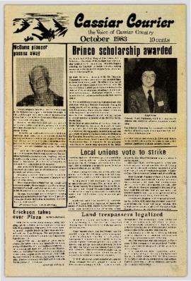 Cassiar Courier - October 1983