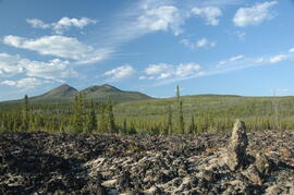Holocene basalt flows near Camp 3