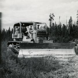 E.P. 646 Clearing at Aleza Lake for Provenance Plantation - D8H 46A with wide pads and power shift
