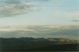 Richardson Mts at dusk, Dempster Hwy - 03