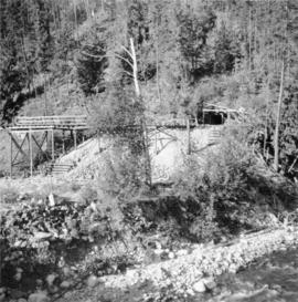 Old mine in Kootenay Lake area