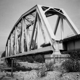 Pacific Great Eastern rail bridge over Capilano River