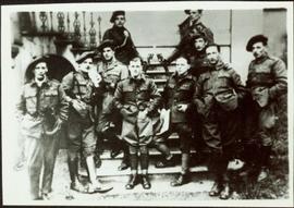 Group photo of Royal Irish Constabulary Auxiliaries, Dublin Ireland