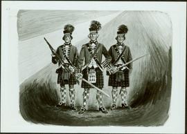 Photograph of artwork: “The 42nd (Royal Highland) Regiment of Foot, 1782”