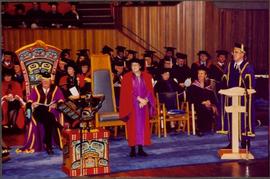 Reading of Citation Honouring Bridget Moran at University of Victoria Convocation