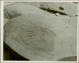 Kwakiutl petroglyphs in Fort Rupert near Port Hardy