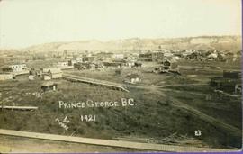 View of Prince George, BC from Above