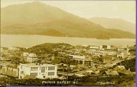 View of Prince Rupert, BC from Above