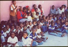 CUSO Mission in Angola - Group of unidentified children