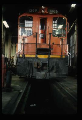 Train in Roundhouse