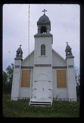Boarded Up Church