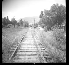 CPR Kettle Valley mainline in Penticton