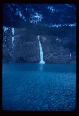 Seton or Anderson Lake? - Frozen Waterfall