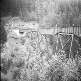 Bridge in Myra Canyon on the CPR Kettle Valley Railway