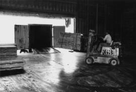 1965 - Forklift Loading Asbestos Bags
