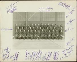 Group portrait of flight sergeants