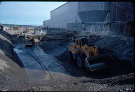Pulpmill - Expansion Project - Pulp mill construction - preparing land outside B-mill