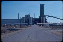 Pulpmill - Expansion Project - Pulp mill construction -  view of pulp mill from roadway