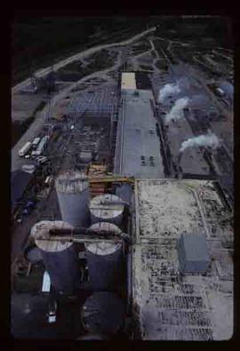 Pulpmill - Expansion Project - Overhead view of pulping group