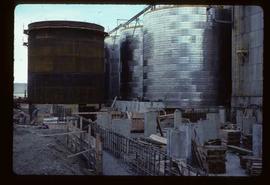 Pulpmill - Expansion Project - Part of liquor tanks in steam and recovery plants