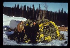 Woods Division - Lake Operations -  Log boom ropes