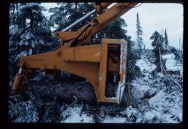 Woods Division - Mechanical Falling - DROH feller buncher (Auger)