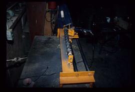 Woods Division - Mechanical Falling - Auger on bench