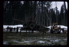Woods Division - Loading - Preload trailer, PG Pulp - McDermid
