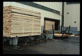 Houston Sawmill - General - Lumber stacked and ready to go to dry kiln