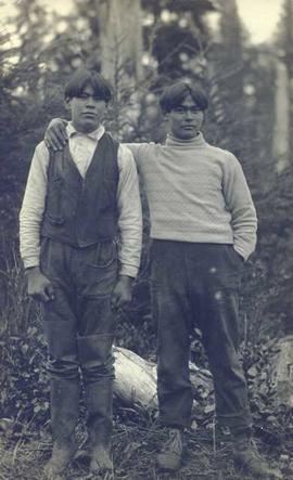 Two First Nations boys