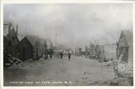 View of Main Street Tete Jaune, B.C