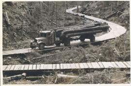 Truck Logging, Giscome, B.C