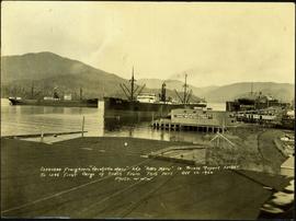 Japanese Freighters in Prince Rupert Harbour