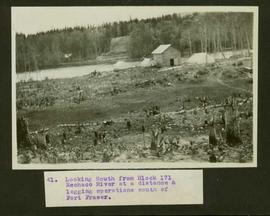 Logging operations south of Fort Fraser