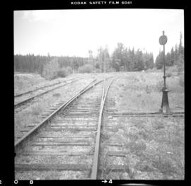 Rail at the McCulloch CPR depot